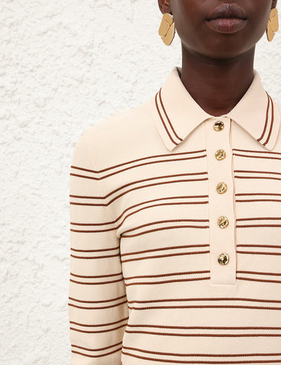 COMING SOON Hypnotic Stripe Polo