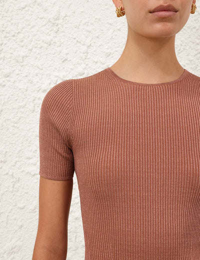 COMING SOON Wanderlust Metallic Tee