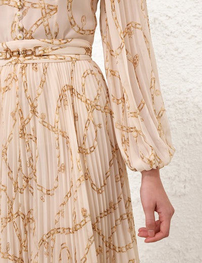 Sunray Pleated Skirt