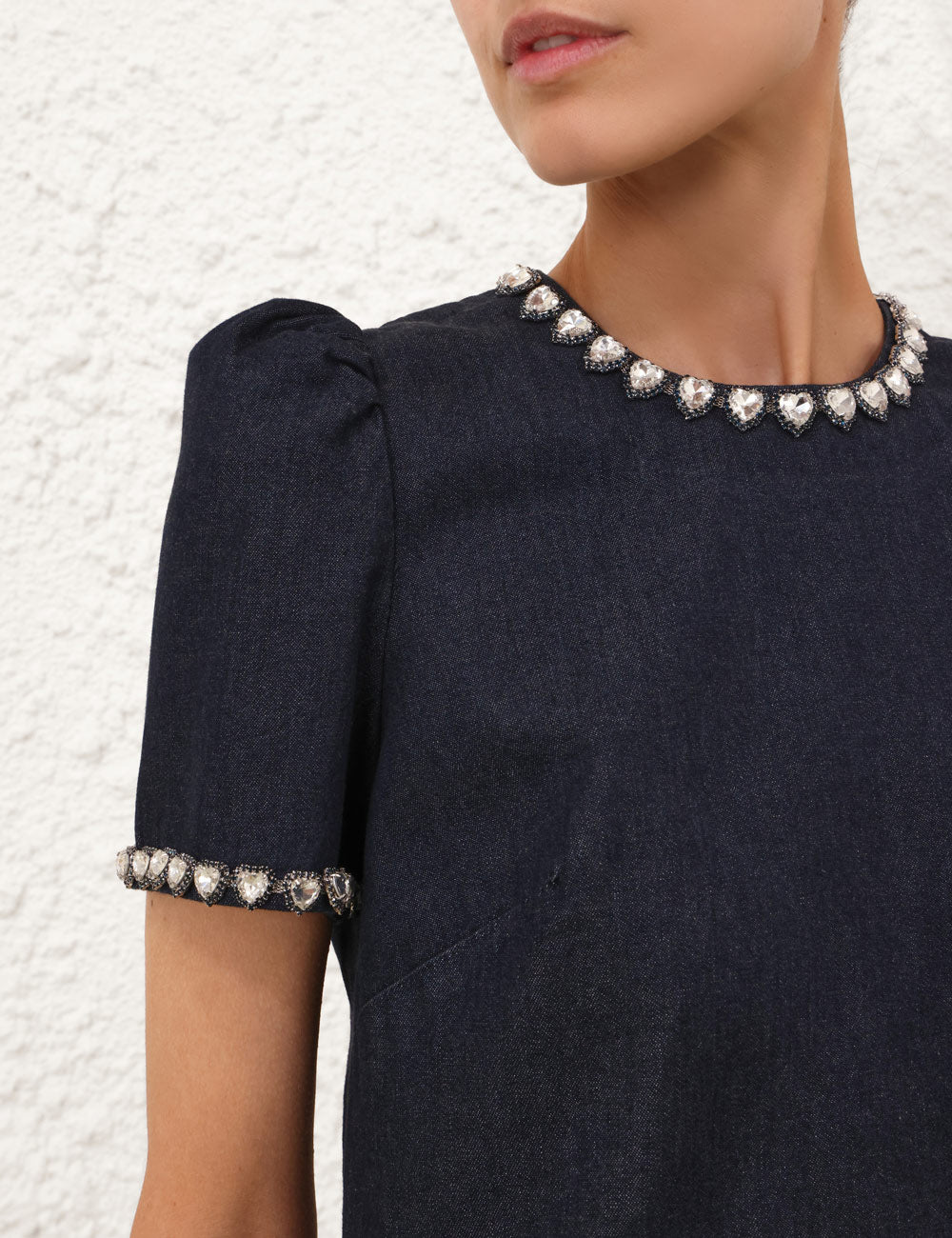 SPECIAL ORDER  Embellished Denim Dress