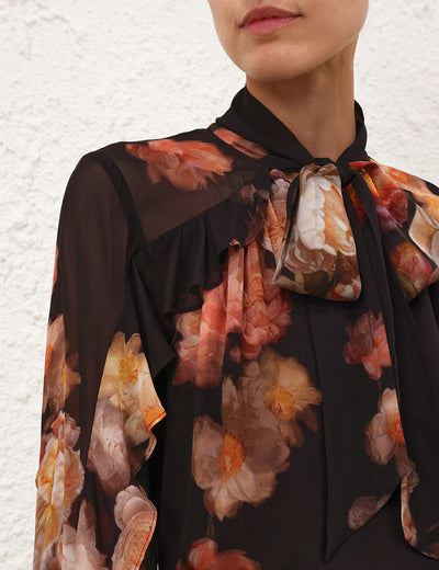 Hypnotic Flutter Blouse