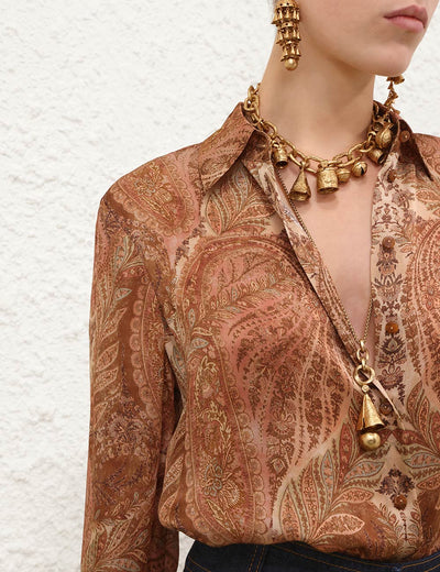 SPECIAL ORDER Hypnotic Satin Shirt