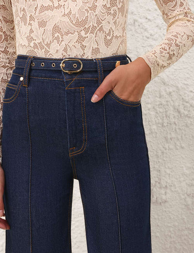 SPECIAL ORDER Wide Leg Jean  (Ink)