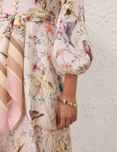 COMING SOON Rebellion Button Midi Dress