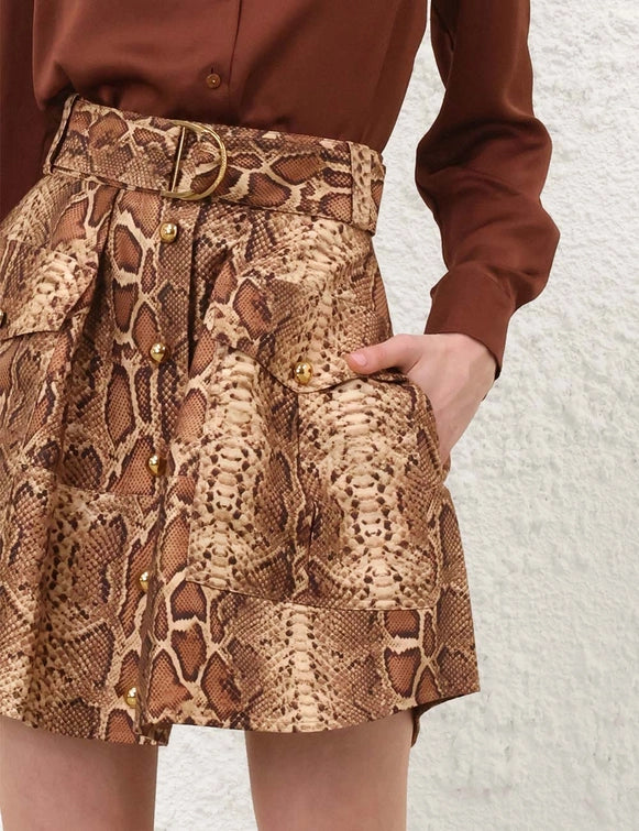 SPECIAL ORDER Hypnotic Utility Mini Skirt