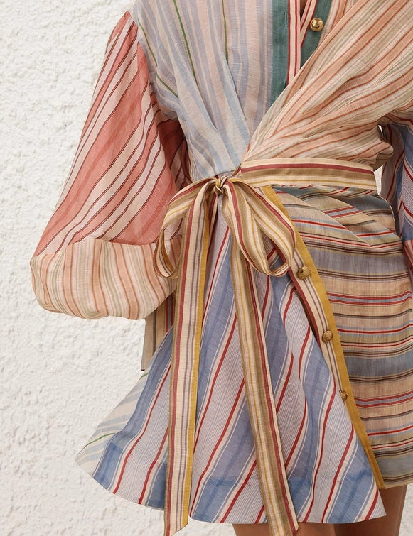 SPECIAL ORDER  Rebellion Striped Mini Dress