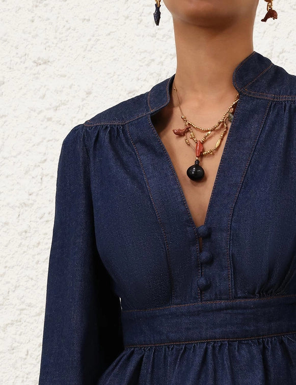 SPECIAL ORDER Awaken Denim Blouse