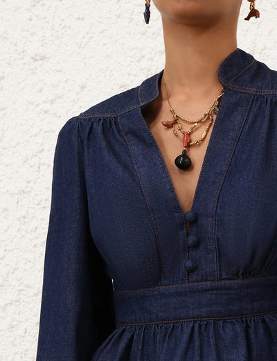 SPECIAL ORDER Awaken Denim Blouse