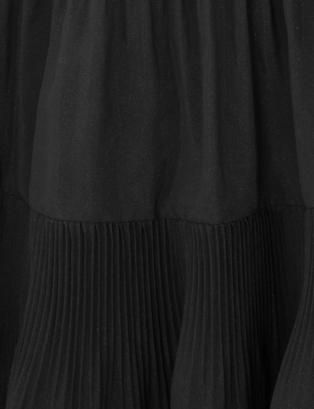 Pleated Frill Mini Dress