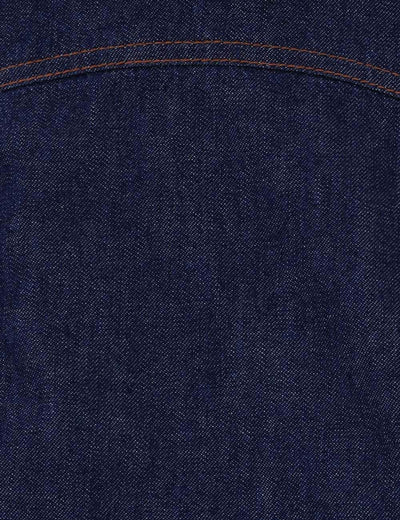 Denim Fitted Blouse