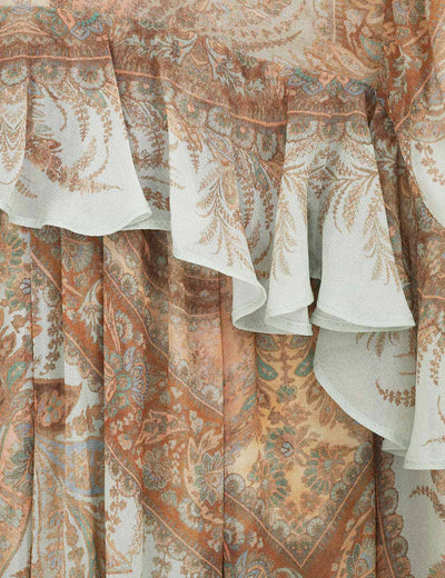 Memento Flutter Midi Dress