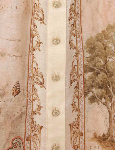 SPECIAL ORDER Memento Buttoned Midi Dress