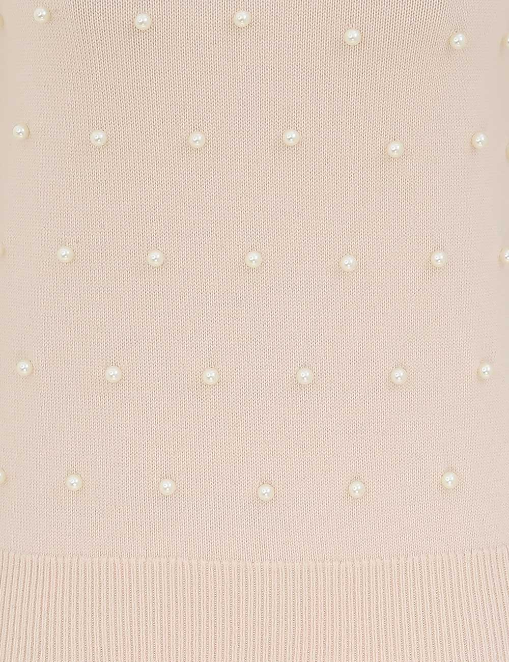 Hypnotic Beaded Knit Tee