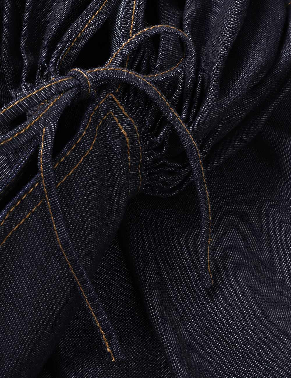 SPECIAL ORDER Denim Wrap Maxi Dress