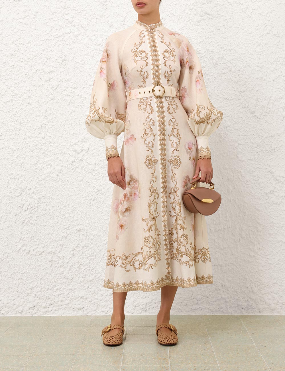 SPECIAL ORDER Hypnotic Buttoned Midi Dress