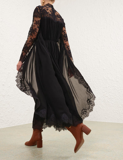 SPECIAL ORDER Hypnotic Batwing Maxi Dress