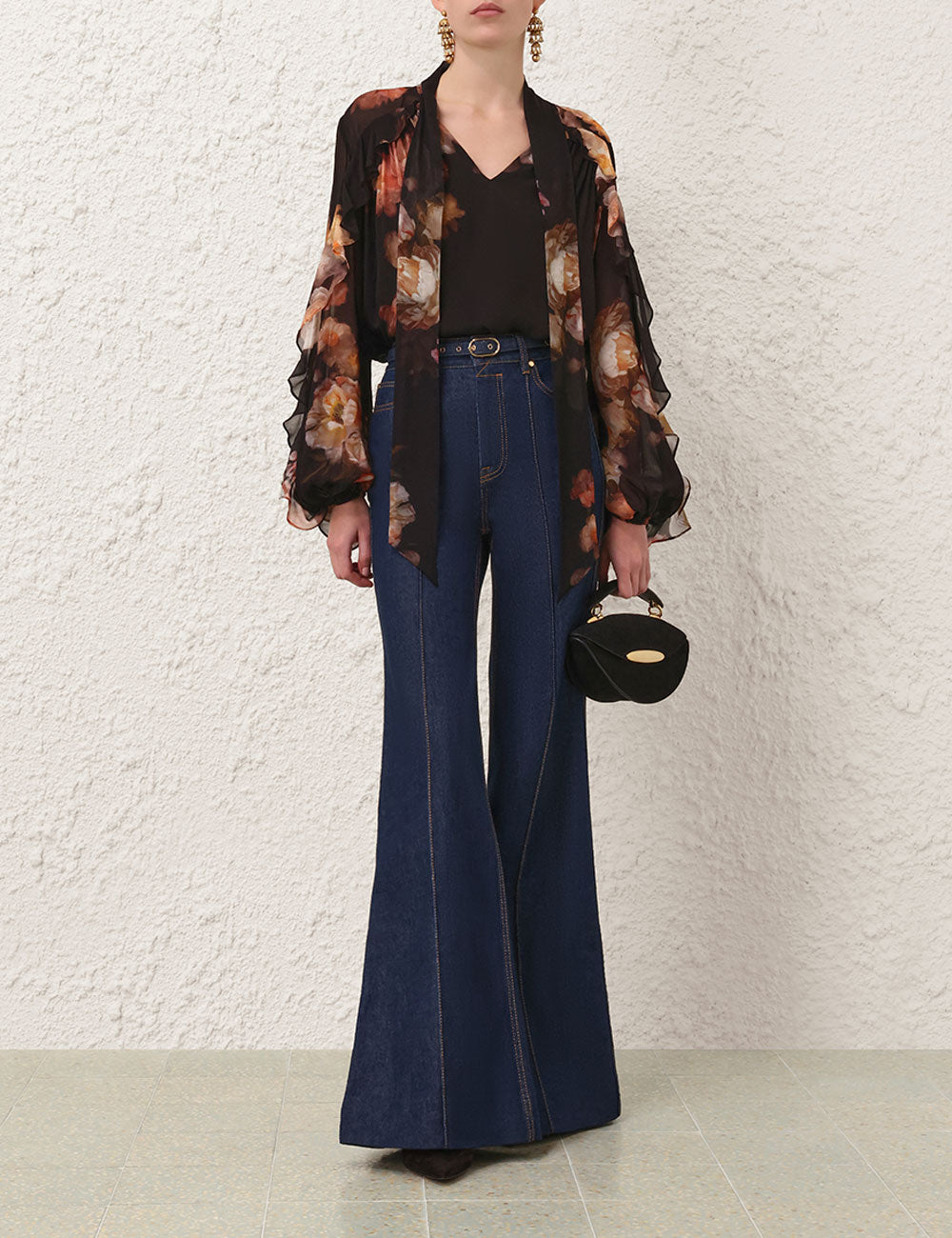 Hypnotic Flutter Blouse
