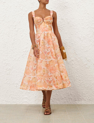 SPECIAL ORDER Rebellion Drape Midi Dress