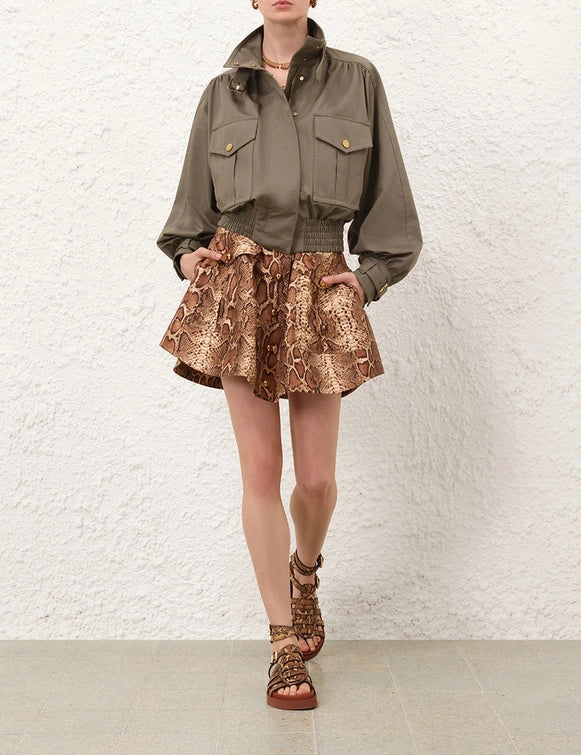 SPECIAL ORDER Hypnotic Utility Mini Skirt
