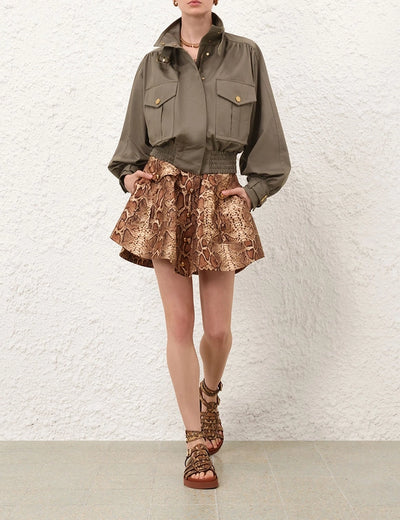 SPECIAL ORDER Hypnotic Utility Mini Skirt