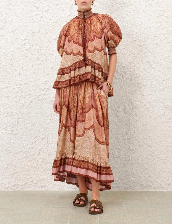 SPECIAL ORDER Wanderlust Frill Maxi