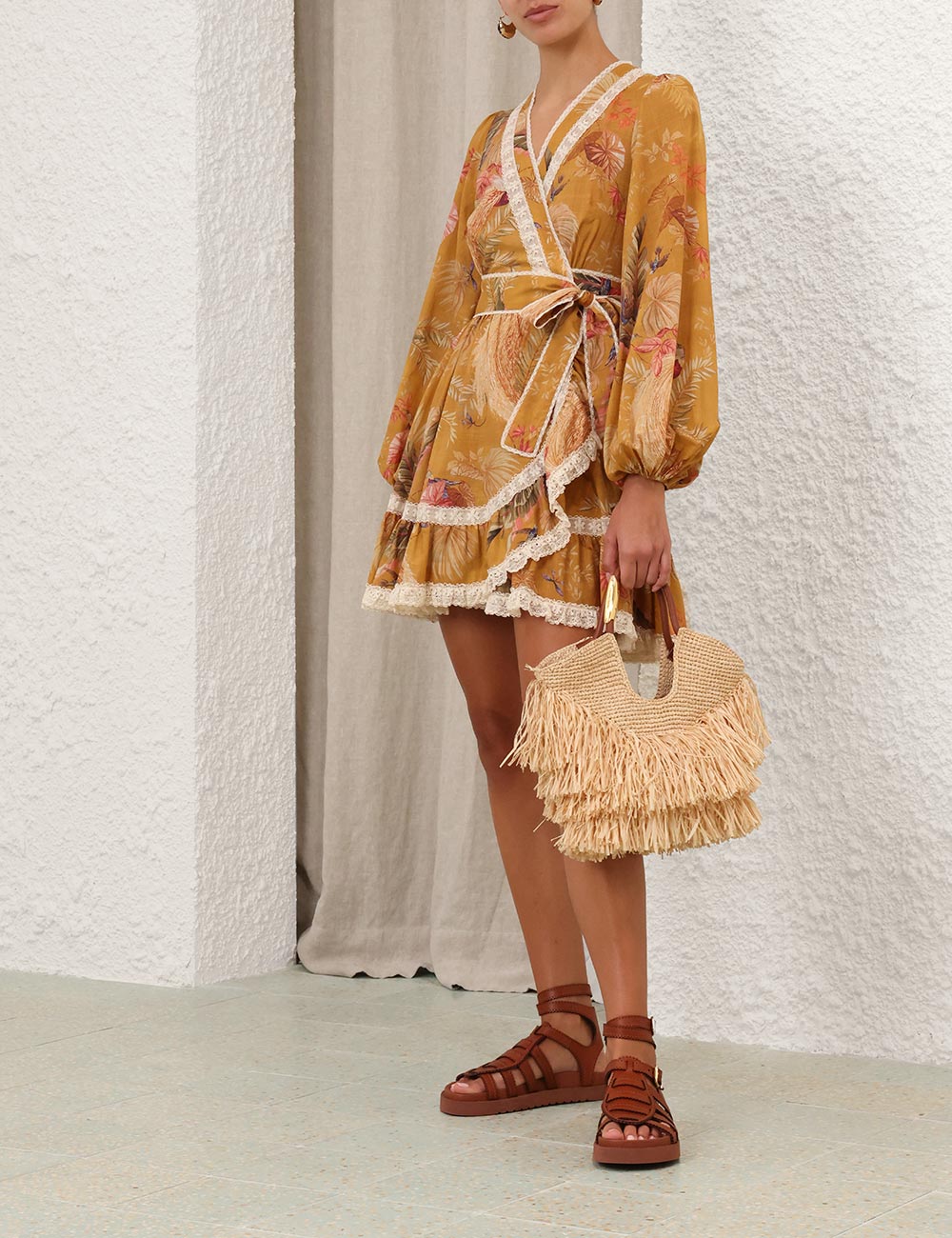 SPECIAL ORDER  Ascension Frill Mini Dress