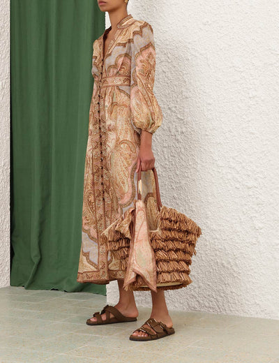 COMING SOON Wanderlust Plunge Midi Dress