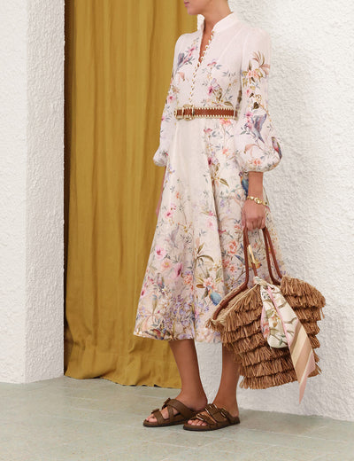 COMING SOON Rebellion Button Midi Dress