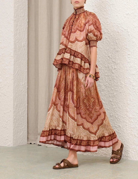 SPECIAL ORDER Wanderlust Frill Maxi