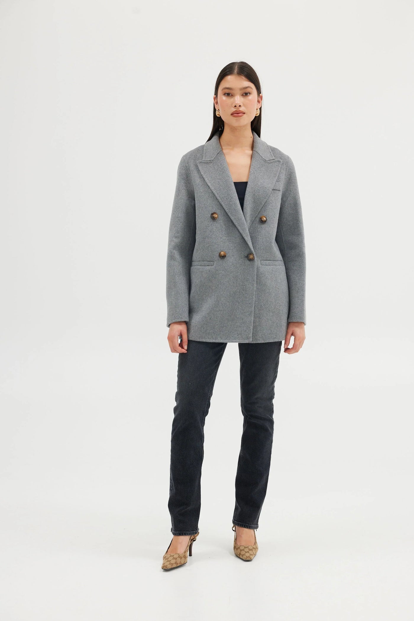 Blair Wool Blazer (Grey)