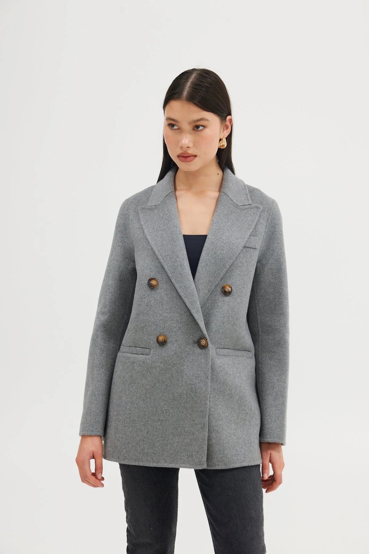 Blair Wool Blazer (Grey)