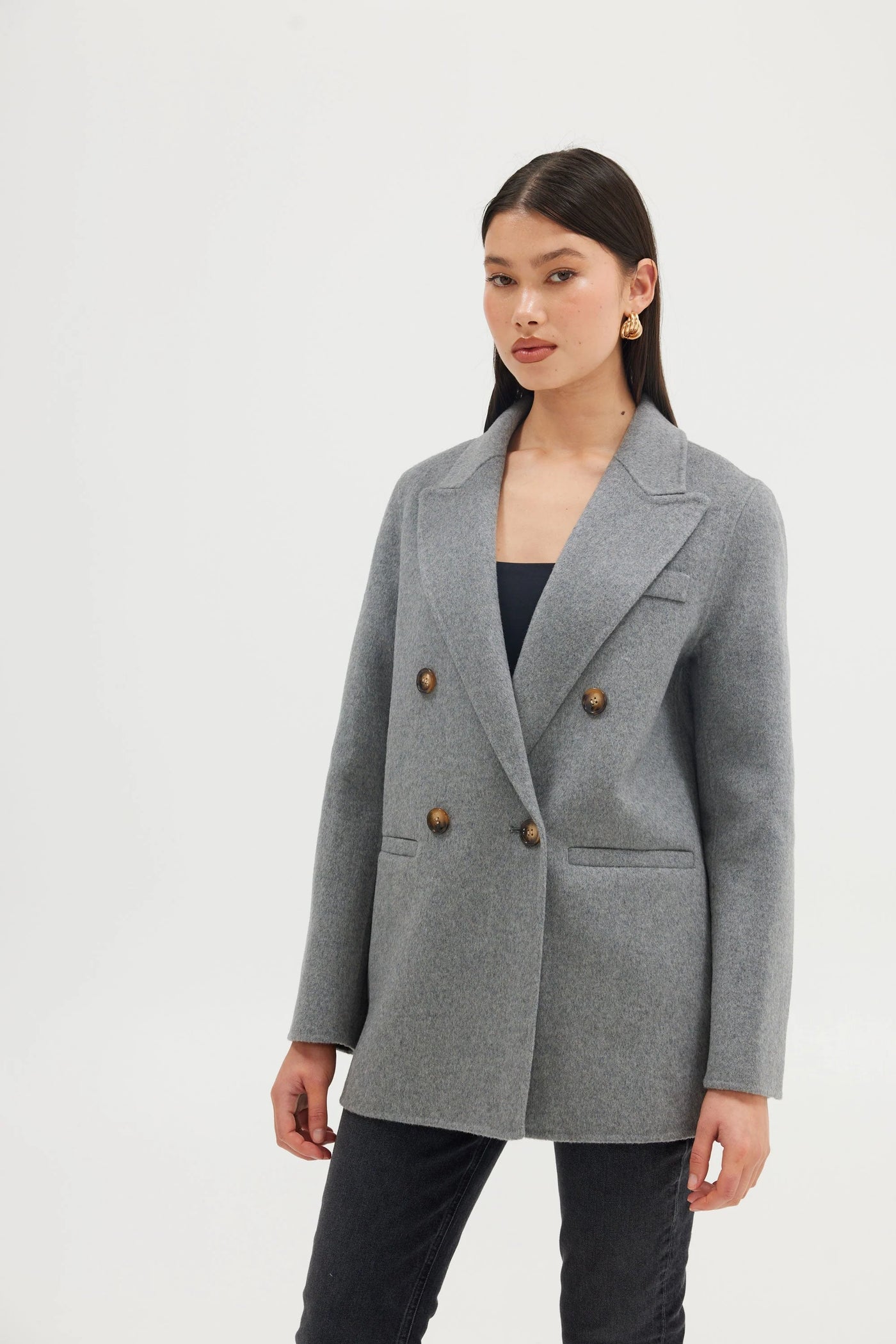 Blair Wool Blazer (Grey)