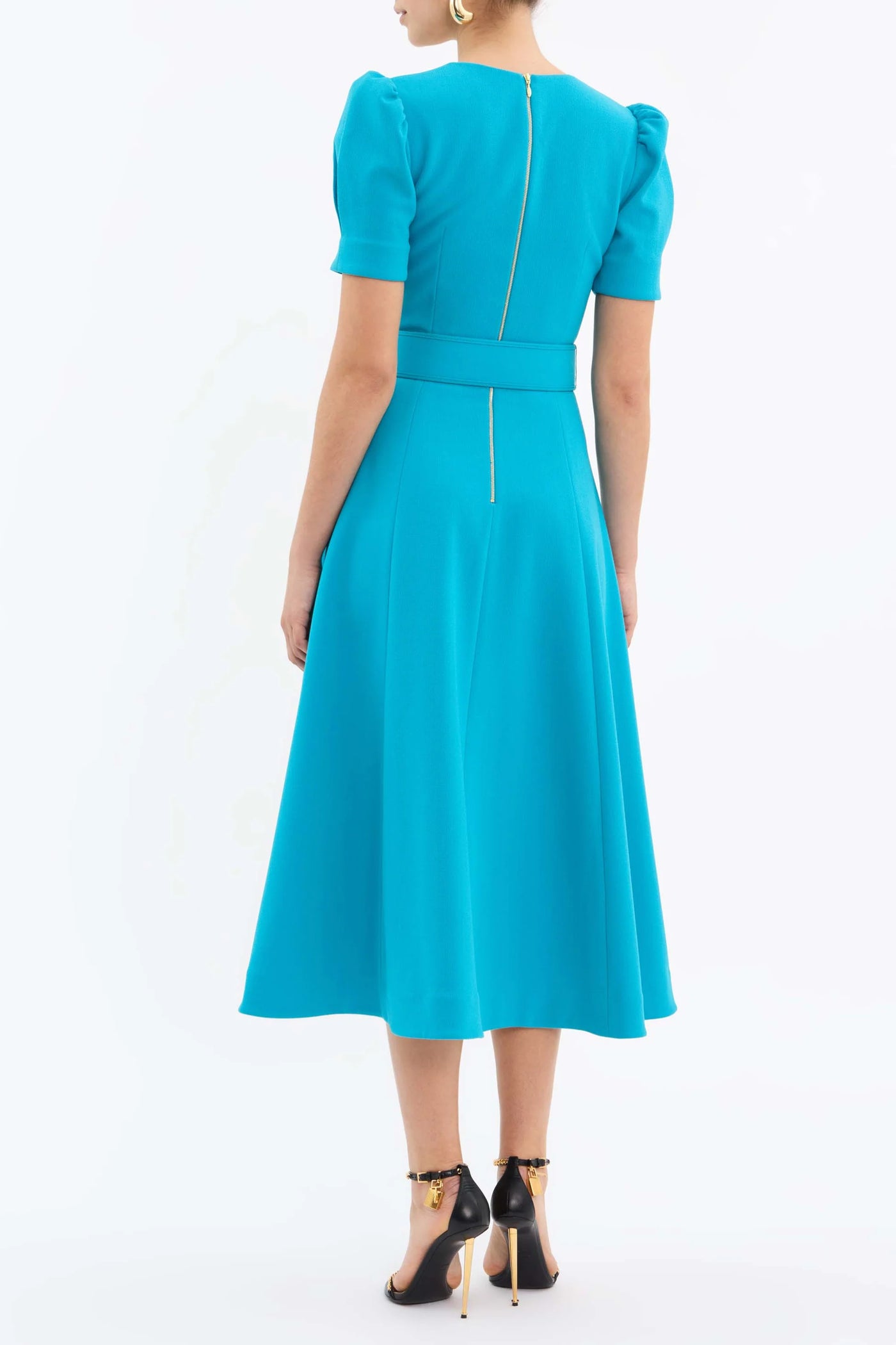 Ella Short Sleeve Midi Dress