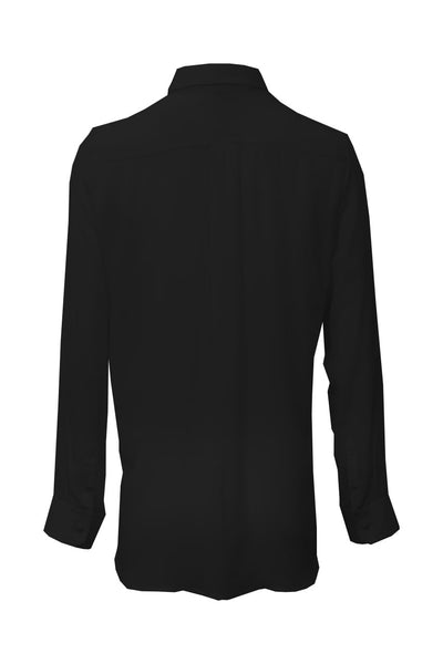 Button Shirt (Black/Silk)