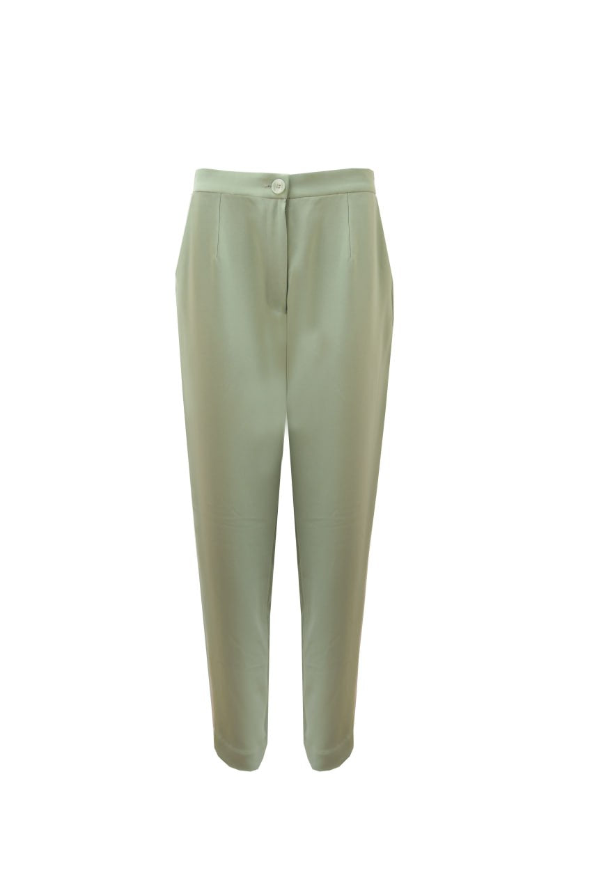 NO.3 Tailored Trousers (Sage)