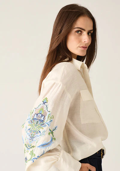 Marcela Embroidery Blouse