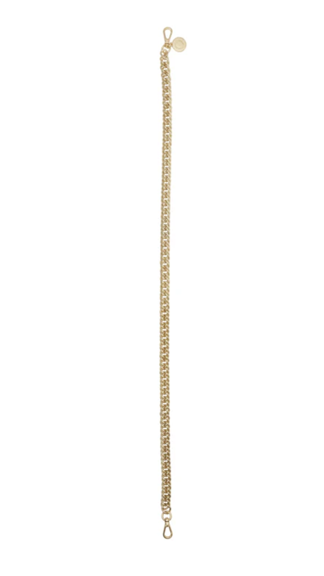 Feature Shoulder Strap (Gold Curb)