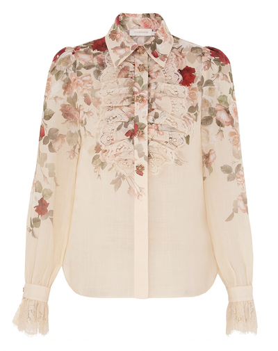 Hypnotic Tux Shirt (Cream Cascade)