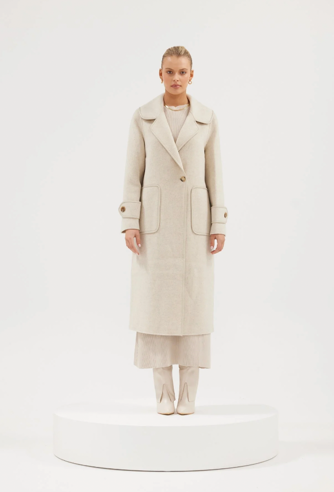 Piper Coat (Stone)