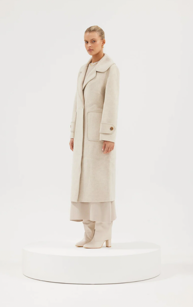 Piper Coat (Stone)