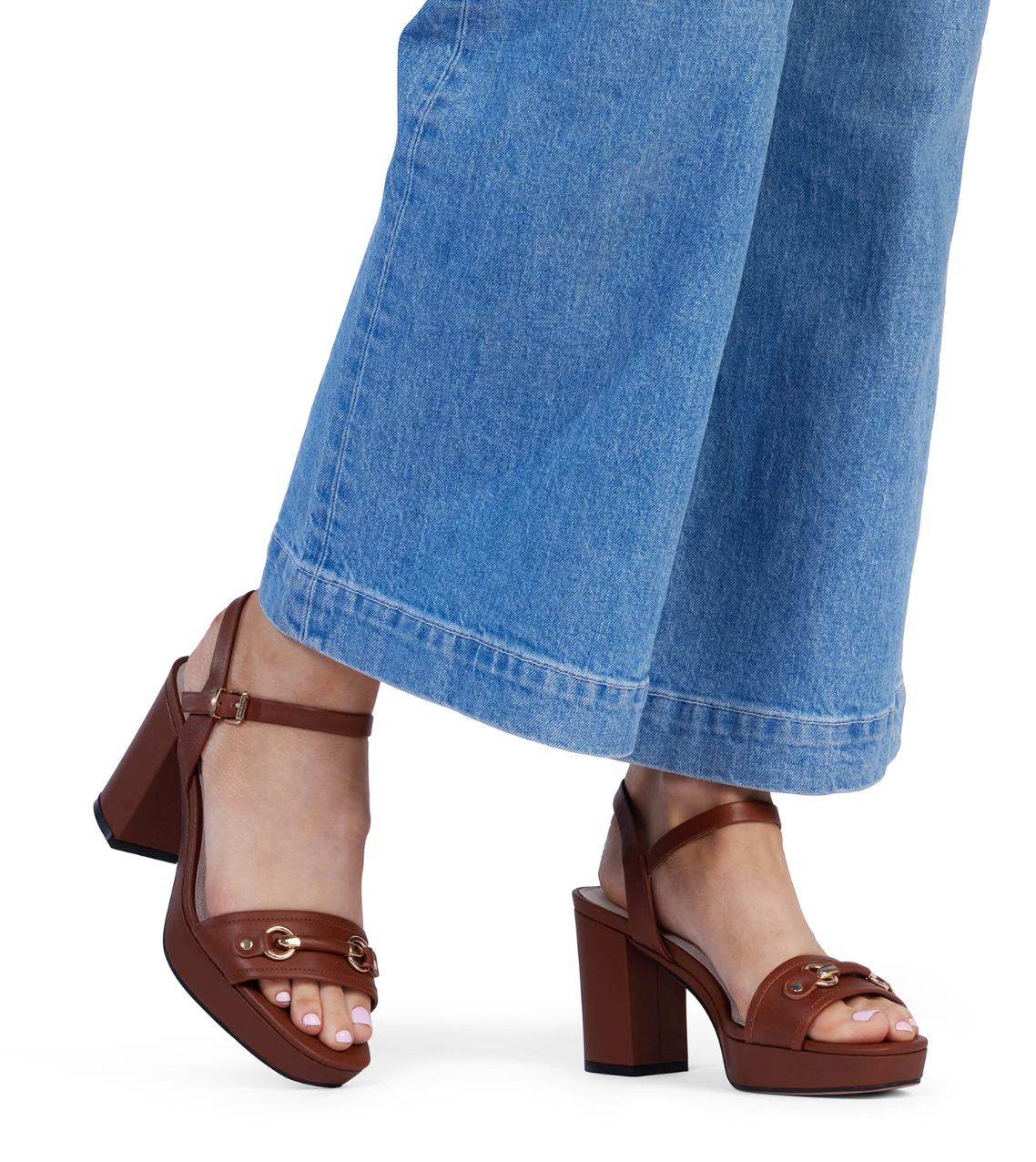 Olivia Heel (Walnut)