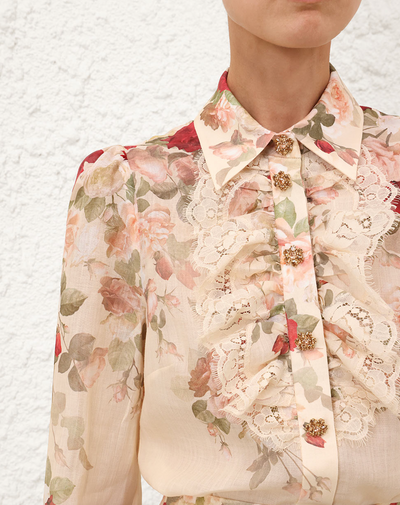 Hypnotic Tux Shirt (Cream Cascade)