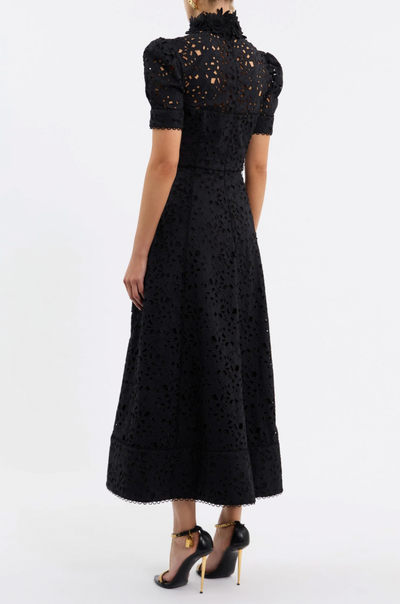 Kitsu Short Sleeve Midi Dress