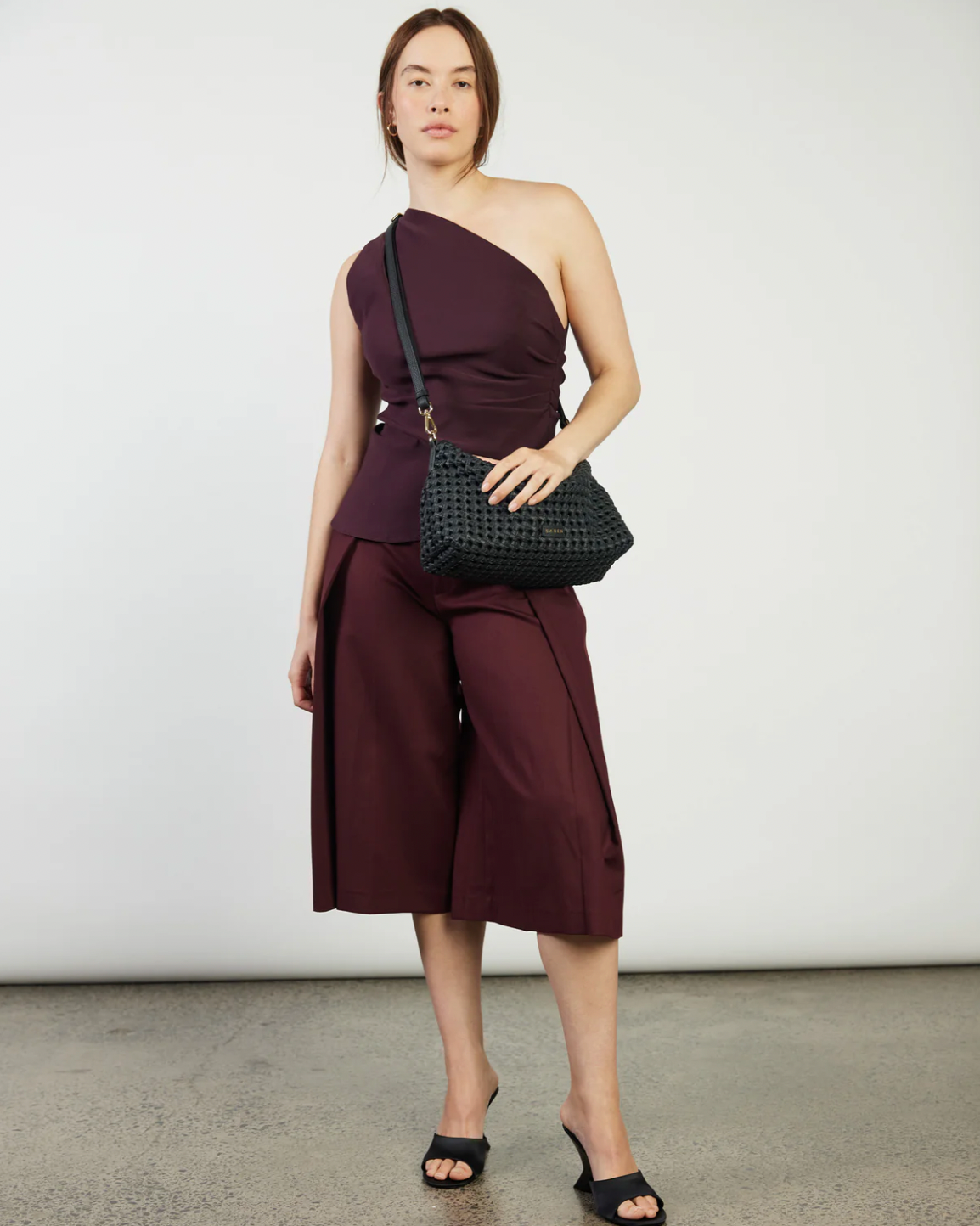 Claudia Crossbody (Black Braid)
