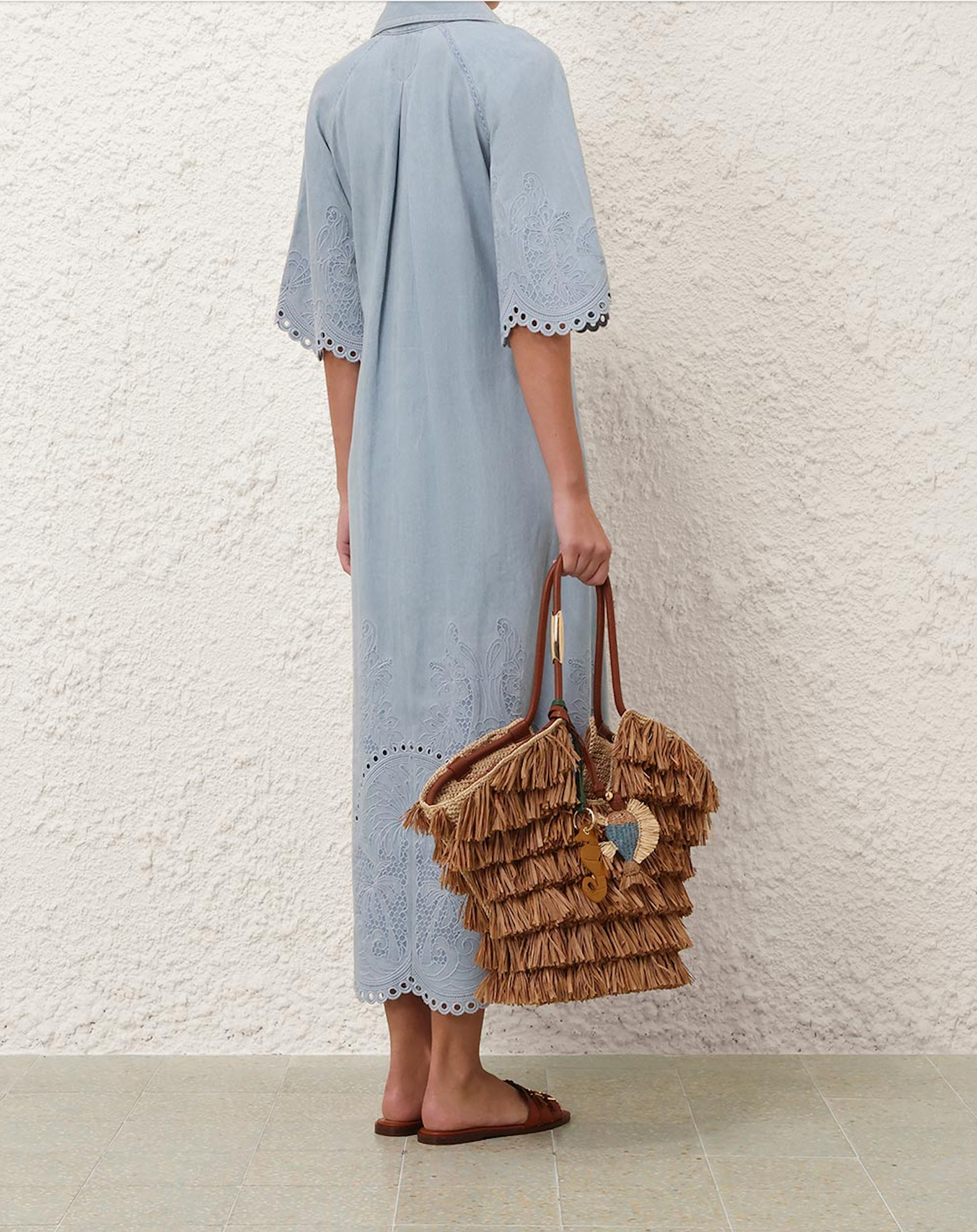 Daylight Denim Midi Dress