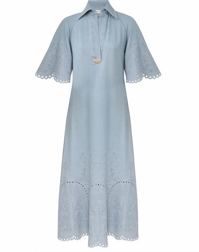 Daylight Denim Midi Dress