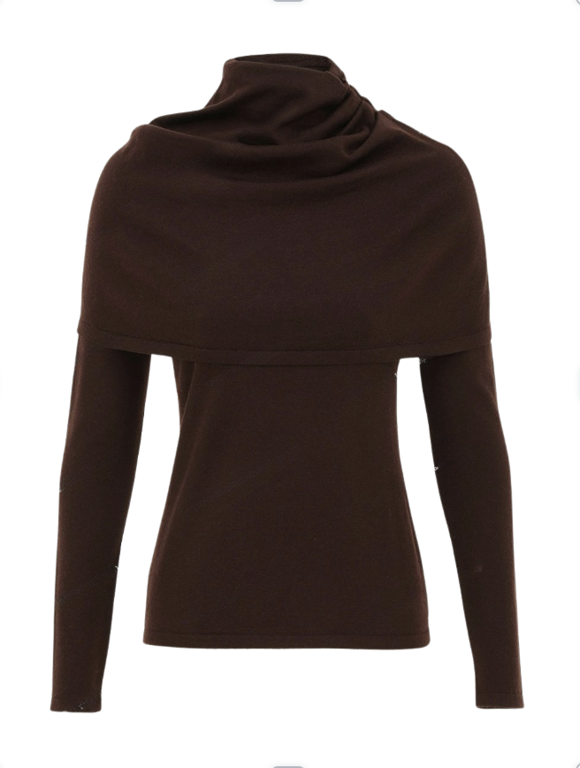 Rebellion Draped Merino Top