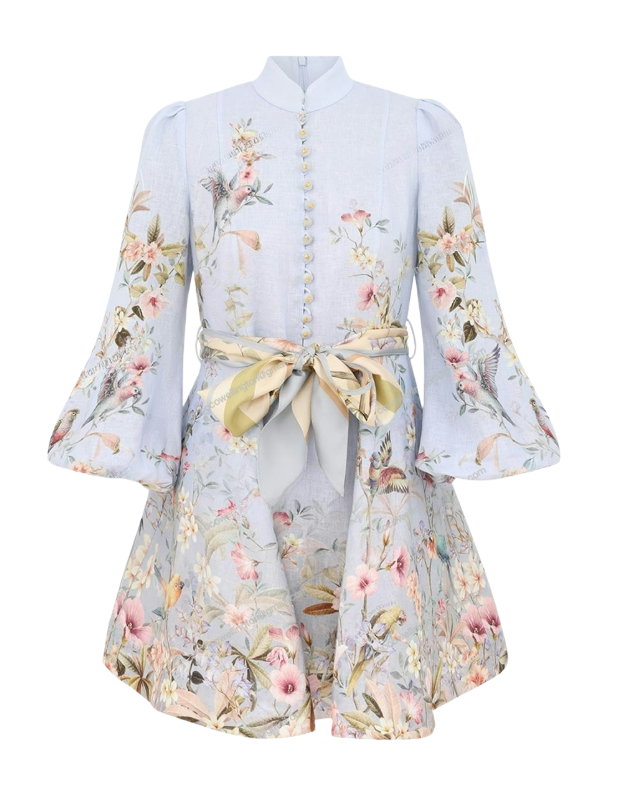 COMING SOON Rebellion Button Mini Dress