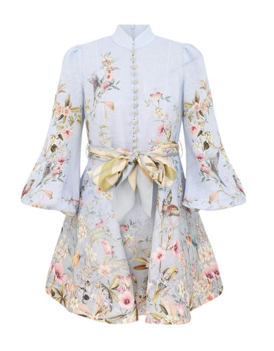 Rebellion Button Mini Dress