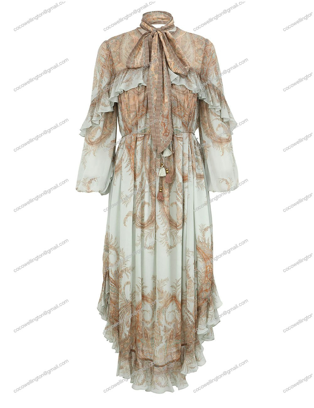 Memento Flutter Midi Dress